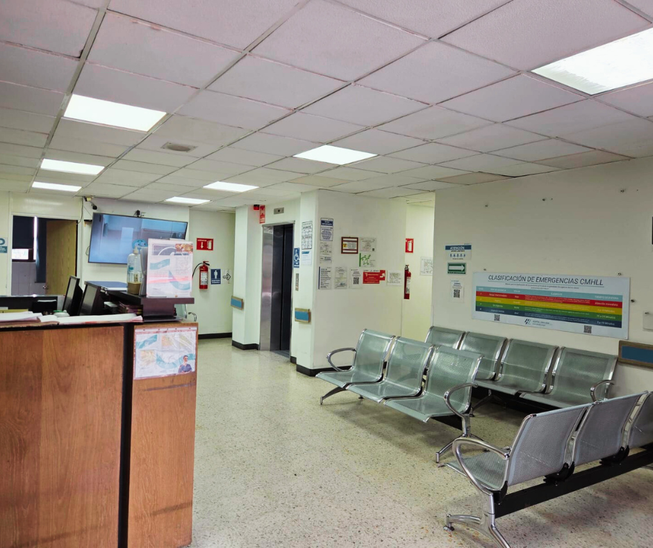Imagen de la sala de espera